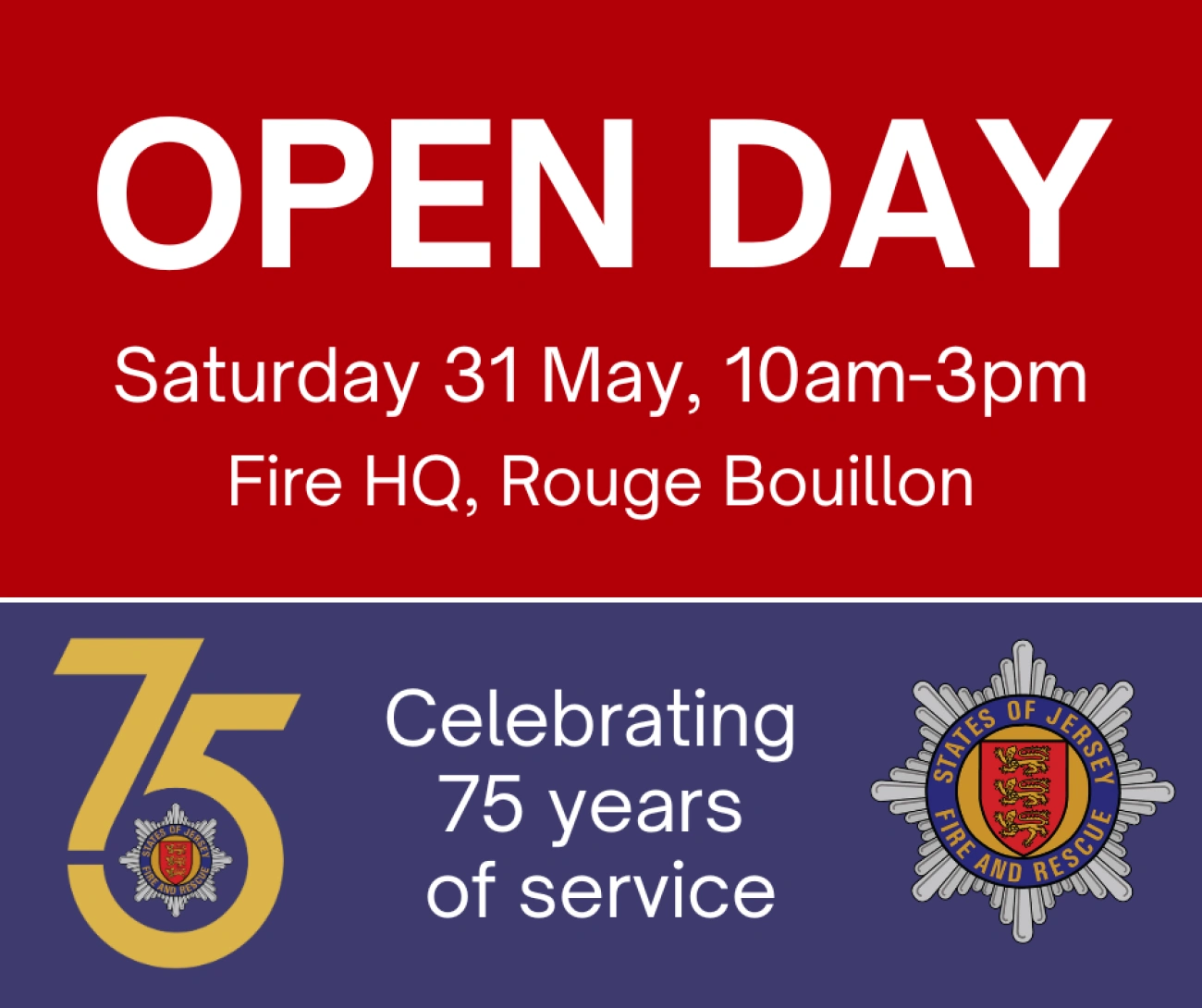 SJFRS open day FB post
