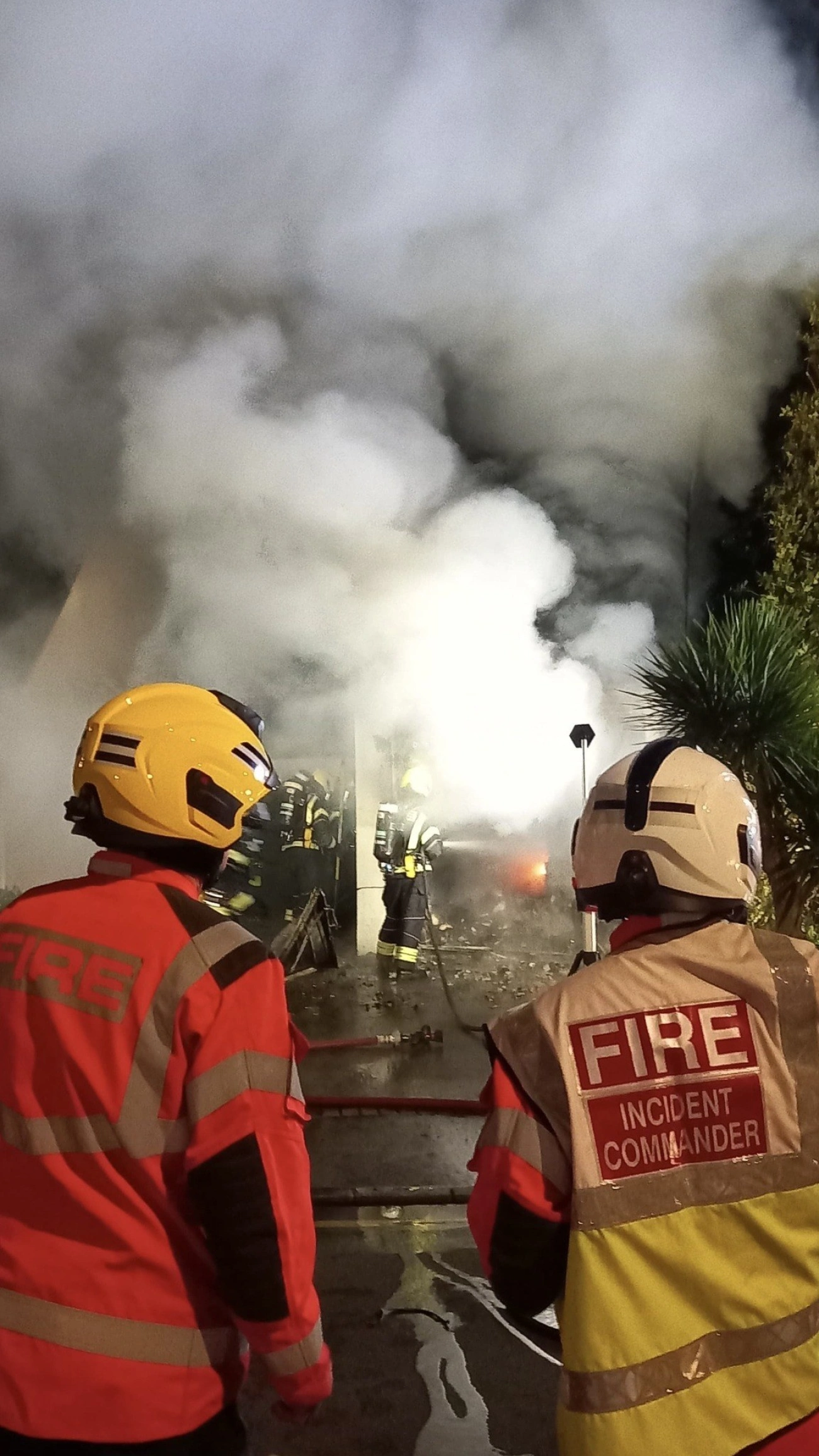 St brelade garage fire 2 oct 2025