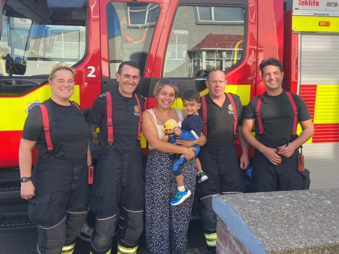 Fire service recue potty incident october 2025