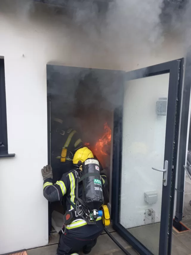 Property fire in st Saviour image